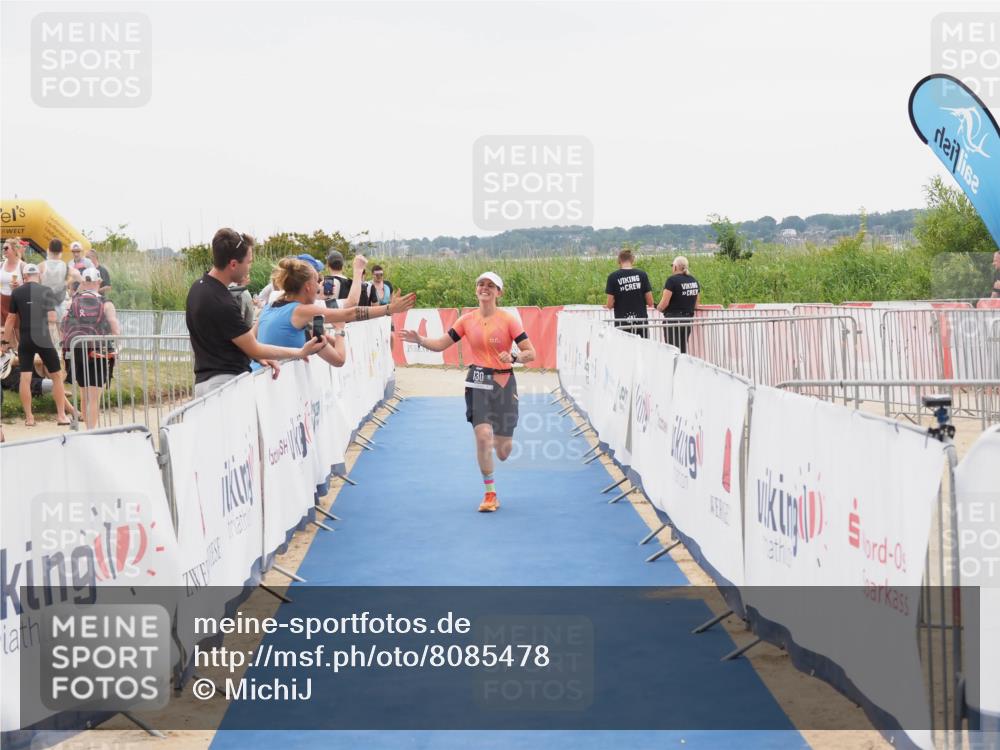 22.06.2025 - Viking Triathlon MichiJ http://msf.ph/oto/8085478 22.06.2025 16:13:28 Ziel 130 meine-sportfotos.de