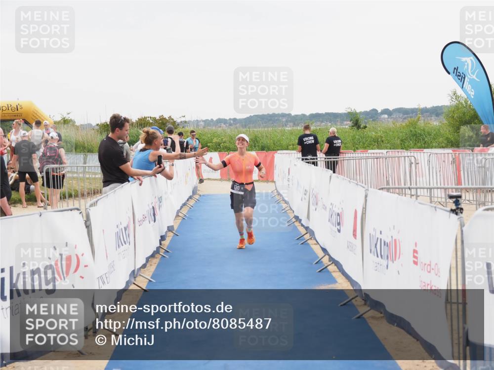 22.06.2025 - Viking Triathlon MichiJ http://msf.ph/oto/8085487 22.06.2025 16:13:28 Ziel 130 meine-sportfotos.de