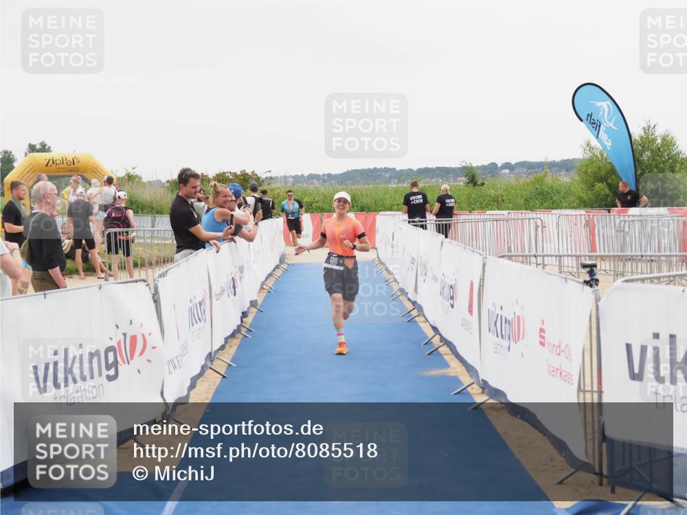 22.06.2025 - Viking Triathlon MichiJ http://msf.ph/oto/8085518 22.06.2025 16:13:29 Ziel 130, 467 meine-sportfotos.de