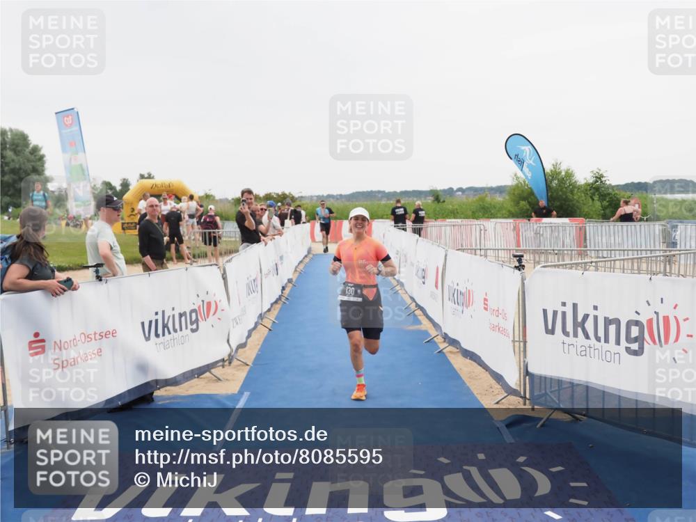 22.06.2025 - Viking Triathlon MichiJ http://msf.ph/oto/8085595 22.06.2025 16:13:30 Ziel 130, 467 meine-sportfotos.de