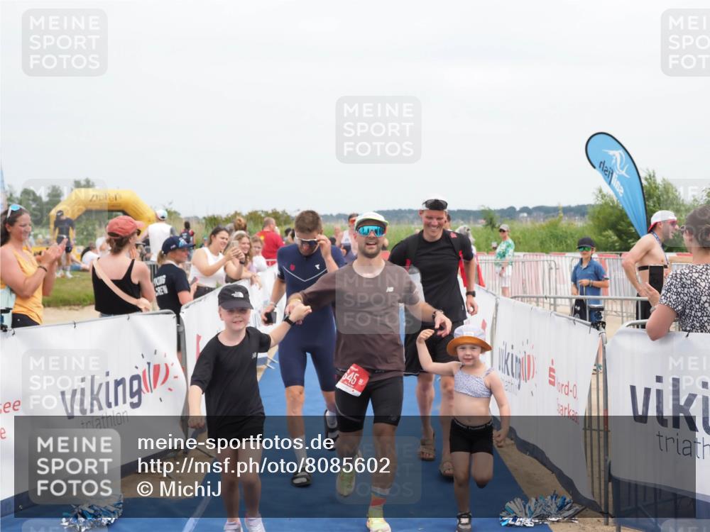 22.06.2025 - Viking Triathlon MichiJ http://msf.ph/oto/8085602 22.06.2025 14:52:15 Ziel 420, 645 meine-sportfotos.de