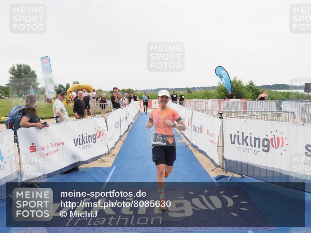 22.06.2025 - Viking Triathlon MichiJ http://msf.ph/oto/8085630 22.06.2025 16:13:31 Ziel 130, 467 meine-sportfotos.de