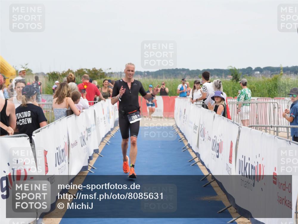 22.06.2025 - Viking Triathlon MichiJ http://msf.ph/oto/8085631 22.06.2025 14:52:20 Ziel 288, 420, 645 meine-sportfotos.de
