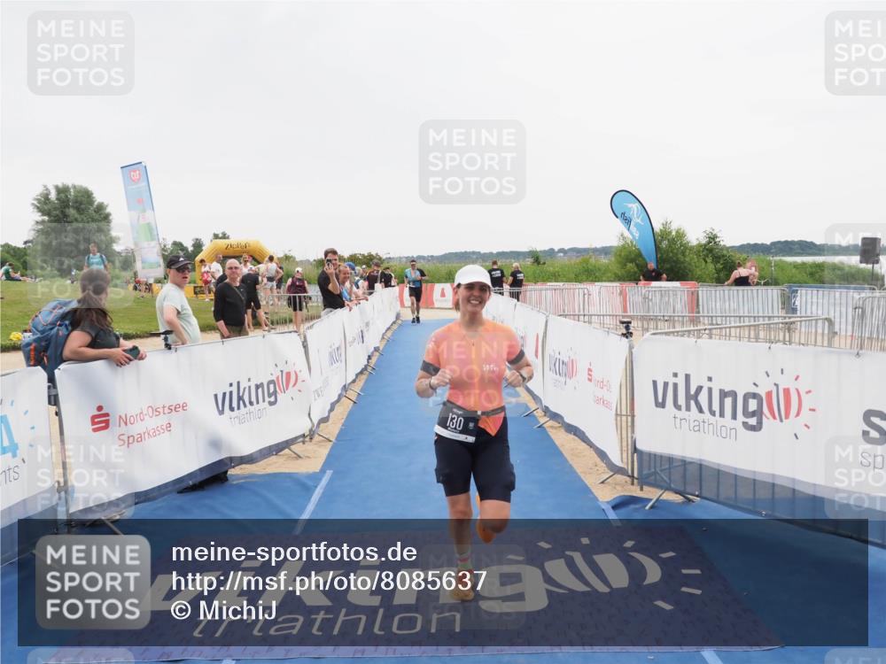 22.06.2025 - Viking Triathlon MichiJ http://msf.ph/oto/8085637 22.06.2025 16:13:31 Ziel 130, 467 meine-sportfotos.de