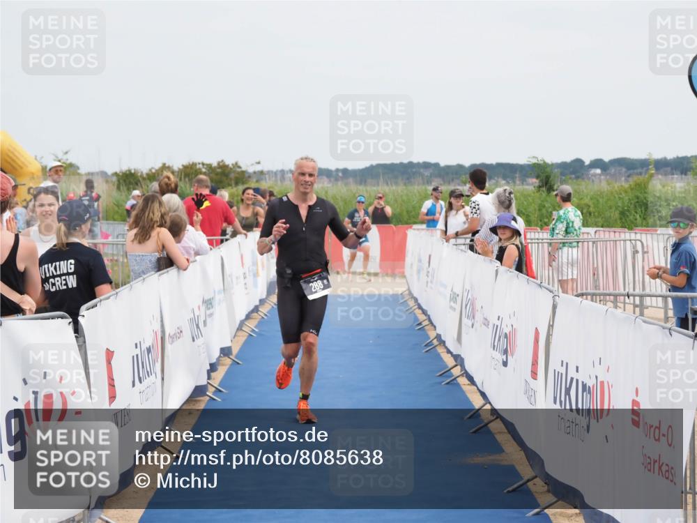 22.06.2025 - Viking Triathlon MichiJ http://msf.ph/oto/8085638 22.06.2025 14:52:20 Ziel 288, 420, 645 meine-sportfotos.de