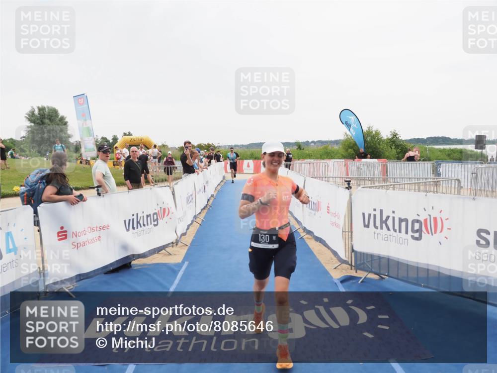 22.06.2025 - Viking Triathlon MichiJ http://msf.ph/oto/8085646 22.06.2025 16:13:31 Ziel 130, 467 meine-sportfotos.de