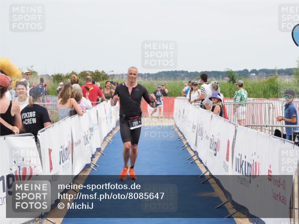 22.06.2025 - Viking Triathlon MichiJ http://msf.ph/oto/8085647 22.06.2025 14:52:20 Ziel 288, 420, 645 meine-sportfotos.de