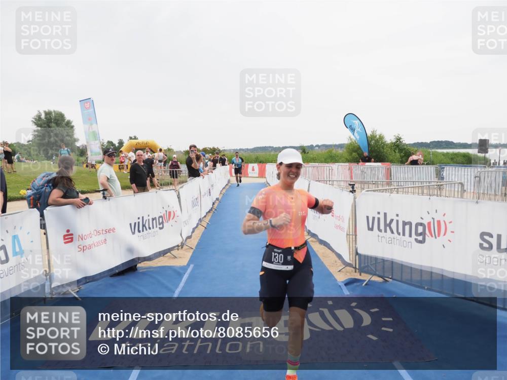 22.06.2025 - Viking Triathlon MichiJ http://msf.ph/oto/8085656 22.06.2025 16:13:31 Ziel 130, 467 meine-sportfotos.de