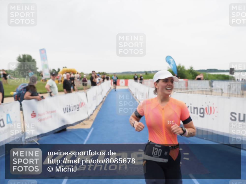 22.06.2025 - Viking Triathlon MichiJ http://msf.ph/oto/8085678 22.06.2025 16:13:31 Ziel 130, 467 meine-sportfotos.de