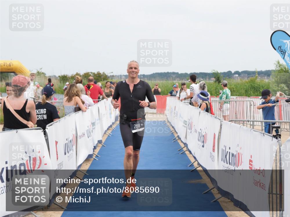 22.06.2025 - Viking Triathlon MichiJ http://msf.ph/oto/8085690 22.06.2025 14:52:21 Ziel 288, 420 meine-sportfotos.de