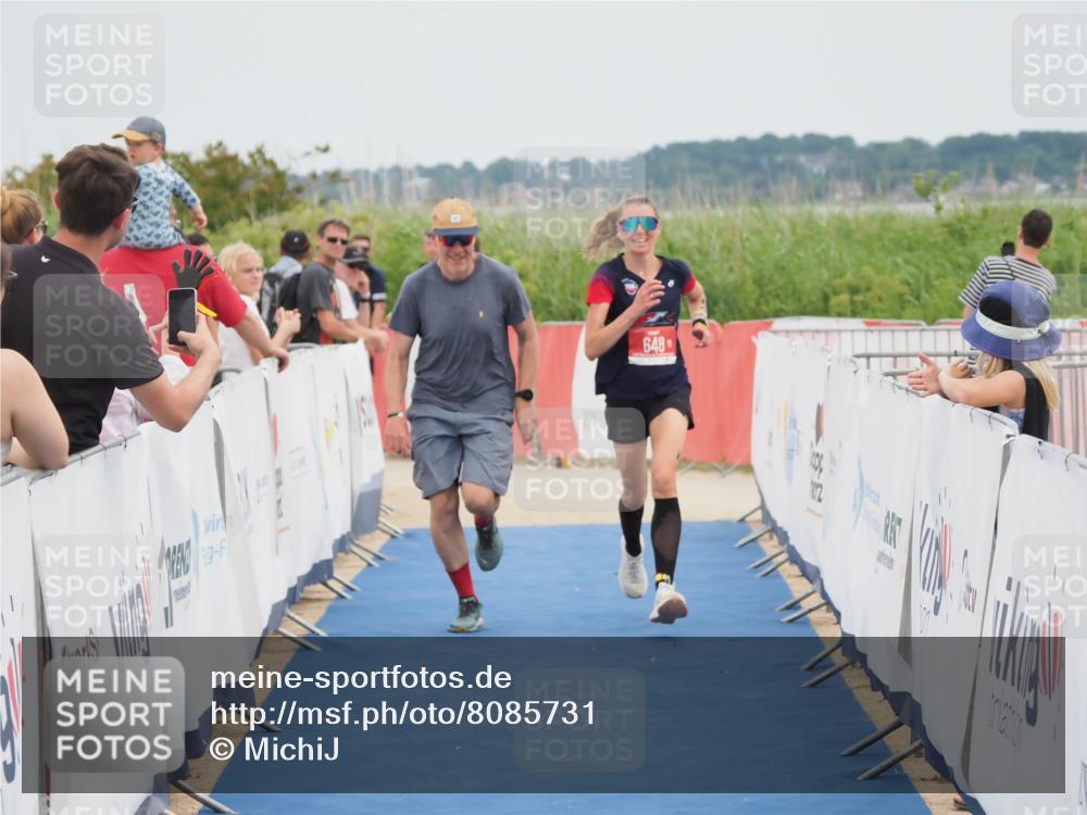 22.06.2025 - Viking Triathlon MichiJ http://msf.ph/oto/8085731 22.06.2025 14:46:20 Ziel 648 meine-sportfotos.de