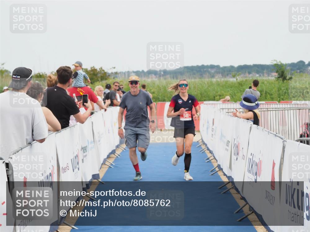 22.06.2025 - Viking Triathlon MichiJ http://msf.ph/oto/8085762 22.06.2025 14:46:21 Ziel 648 meine-sportfotos.de