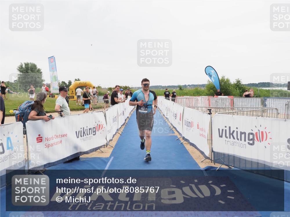 22.06.2025 - Viking Triathlon MichiJ http://msf.ph/oto/8085767 22.06.2025 16:13:36 Ziel 76, 467 meine-sportfotos.de