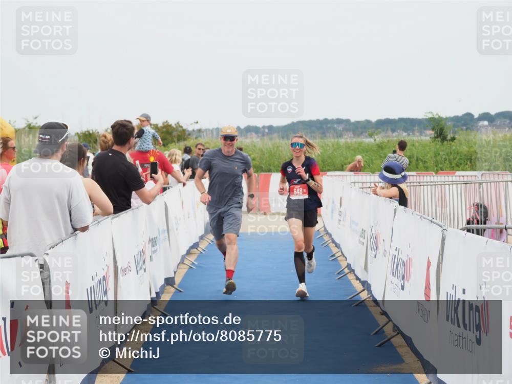 22.06.2025 - Viking Triathlon MichiJ http://msf.ph/oto/8085775 22.06.2025 14:46:21 Ziel 648 meine-sportfotos.de