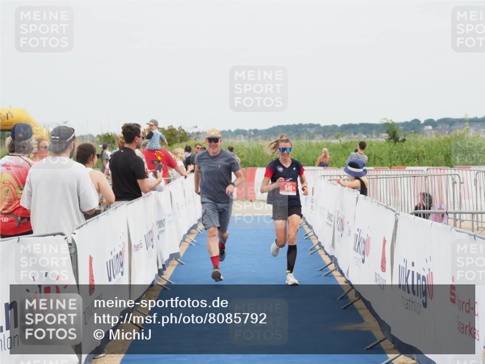 22.06.2025 - Viking Triathlon MichiJ http://msf.ph/oto/8085792 22.06.2025 14:46:21 Ziel 648 meine-sportfotos.de
