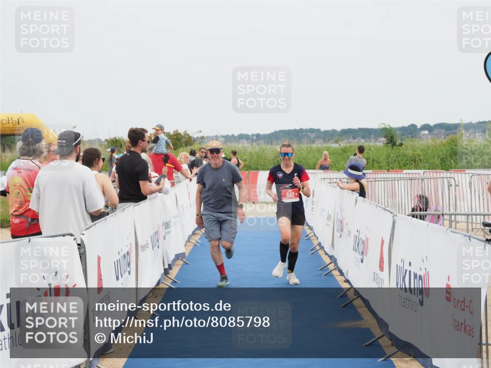 22.06.2025 - Viking Triathlon MichiJ http://msf.ph/oto/8085798 22.06.2025 14:46:21 Ziel 648 meine-sportfotos.de