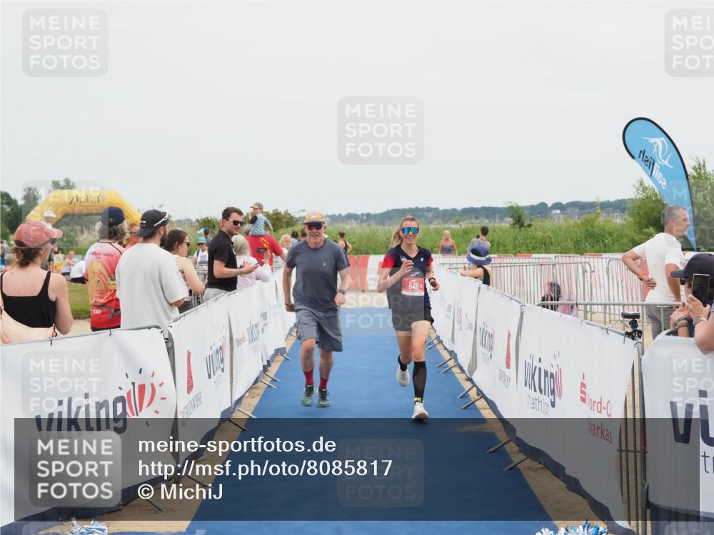 22.06.2025 - Viking Triathlon MichiJ http://msf.ph/oto/8085817 22.06.2025 14:46:22 Ziel 648 meine-sportfotos.de