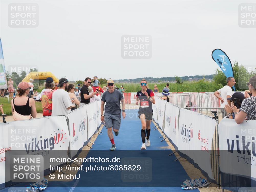 22.06.2025 - Viking Triathlon MichiJ http://msf.ph/oto/8085829 22.06.2025 14:46:22 Ziel 648 meine-sportfotos.de