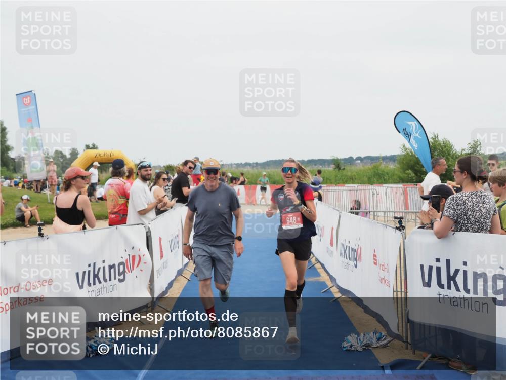 22.06.2025 - Viking Triathlon MichiJ http://msf.ph/oto/8085867 22.06.2025 14:46:23 Ziel 648 meine-sportfotos.de
