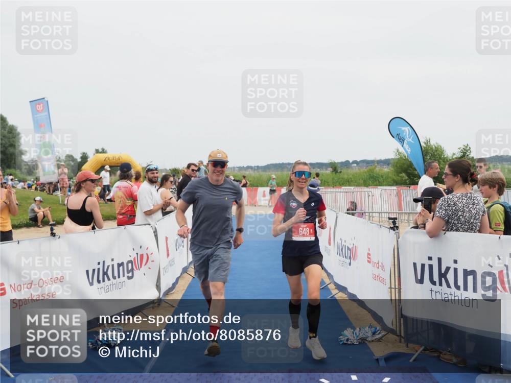 22.06.2025 - Viking Triathlon MichiJ http://msf.ph/oto/8085876 22.06.2025 14:46:23 Ziel 648 meine-sportfotos.de