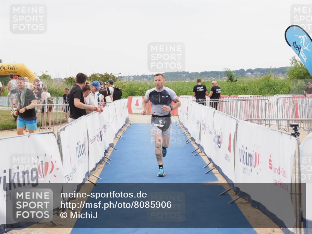 22.06.2025 - Viking Triathlon MichiJ http://msf.ph/oto/8085906 22.06.2025 16:13:42 Ziel 76 meine-sportfotos.de