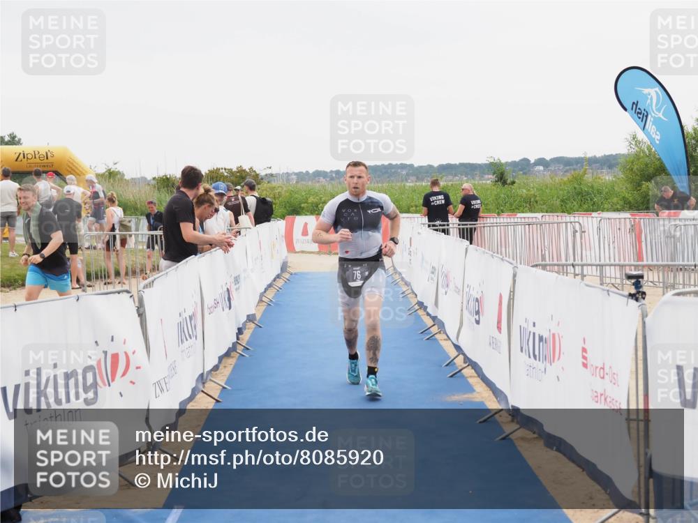 22.06.2025 - Viking Triathlon MichiJ http://msf.ph/oto/8085920 22.06.2025 16:13:42 Ziel 76 meine-sportfotos.de