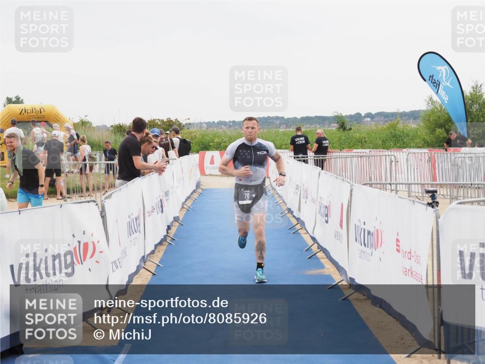 22.06.2025 - Viking Triathlon MichiJ http://msf.ph/oto/8085926 22.06.2025 16:13:42 Ziel 76 meine-sportfotos.de