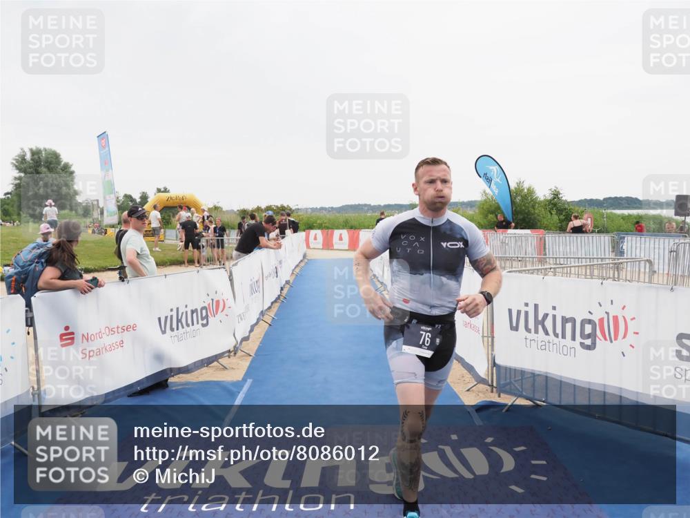 22.06.2025 - Viking Triathlon MichiJ http://msf.ph/oto/8086012 22.06.2025 16:13:44 Ziel 76 meine-sportfotos.de