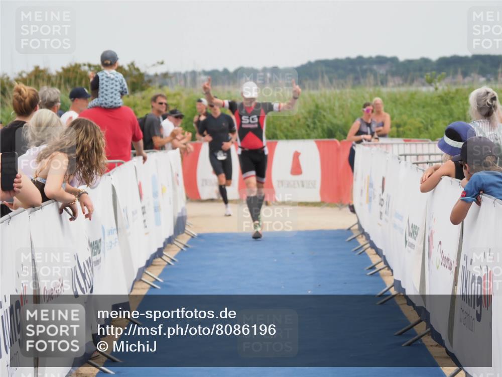 22.06.2025 - Viking Triathlon MichiJ http://msf.ph/oto/8086196 22.06.2025 14:47:59 Ziel 145, 520 meine-sportfotos.de