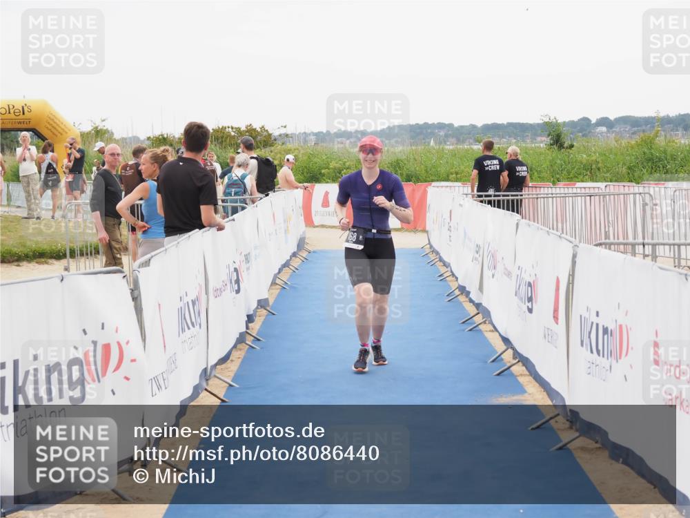 22.06.2025 - Viking Triathlon MichiJ http://msf.ph/oto/8086440 22.06.2025 16:16:26 Ziel 168 meine-sportfotos.de