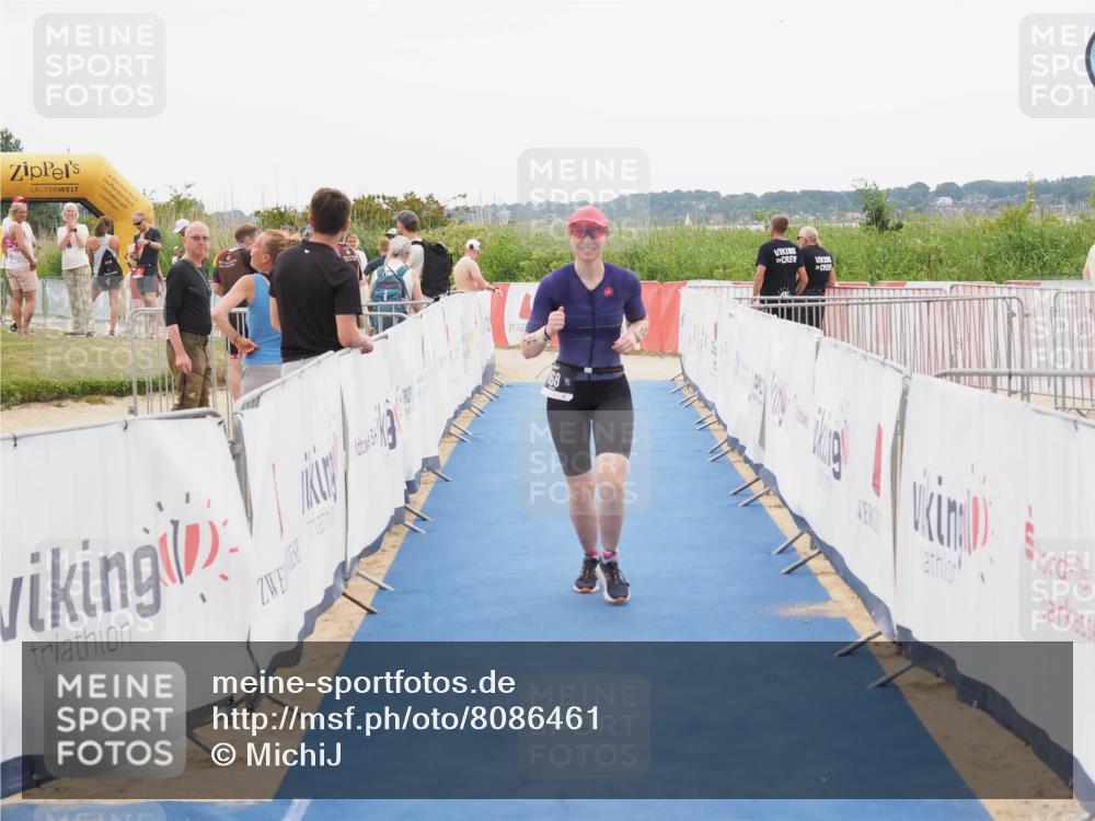 22.06.2025 - Viking Triathlon MichiJ http://msf.ph/oto/8086461 22.06.2025 16:16:26 Ziel 168 meine-sportfotos.de