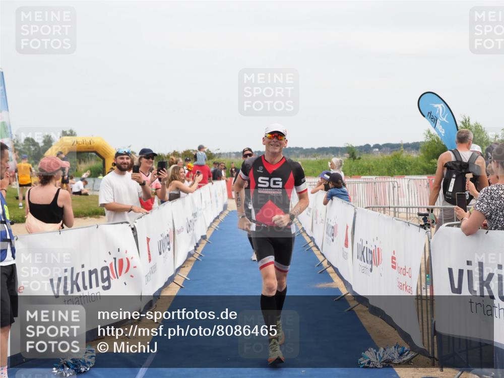 22.06.2025 - Viking Triathlon MichiJ http://msf.ph/oto/8086465 22.06.2025 14:48:04 Ziel 145, 520 meine-sportfotos.de