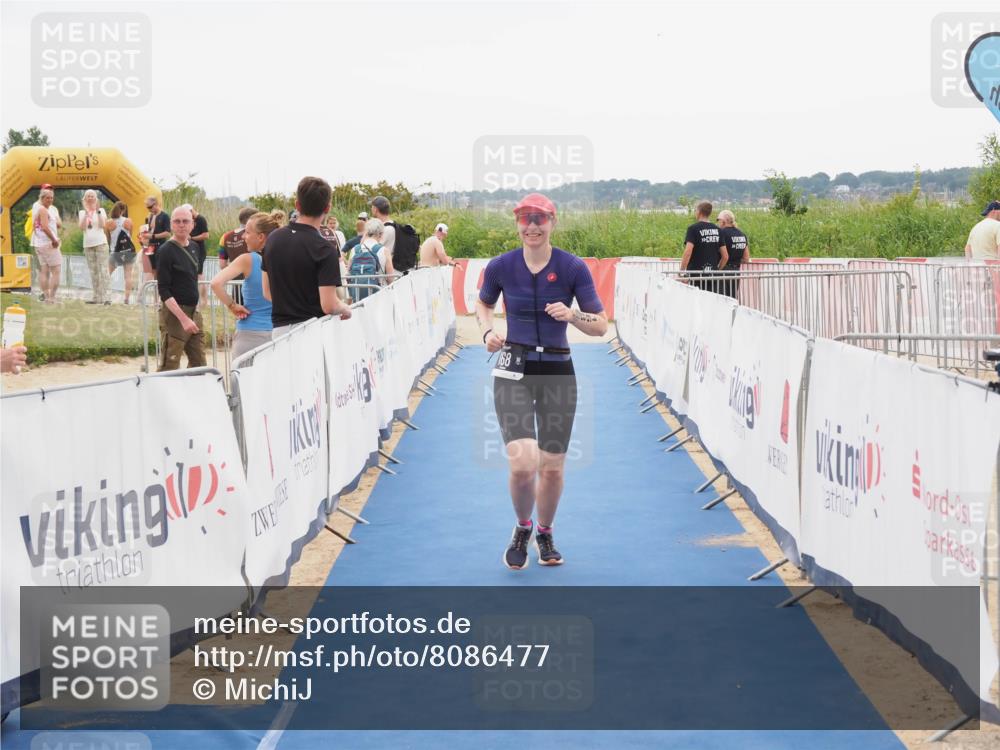 22.06.2025 - Viking Triathlon MichiJ http://msf.ph/oto/8086477 22.06.2025 16:16:27 Ziel 168 meine-sportfotos.de