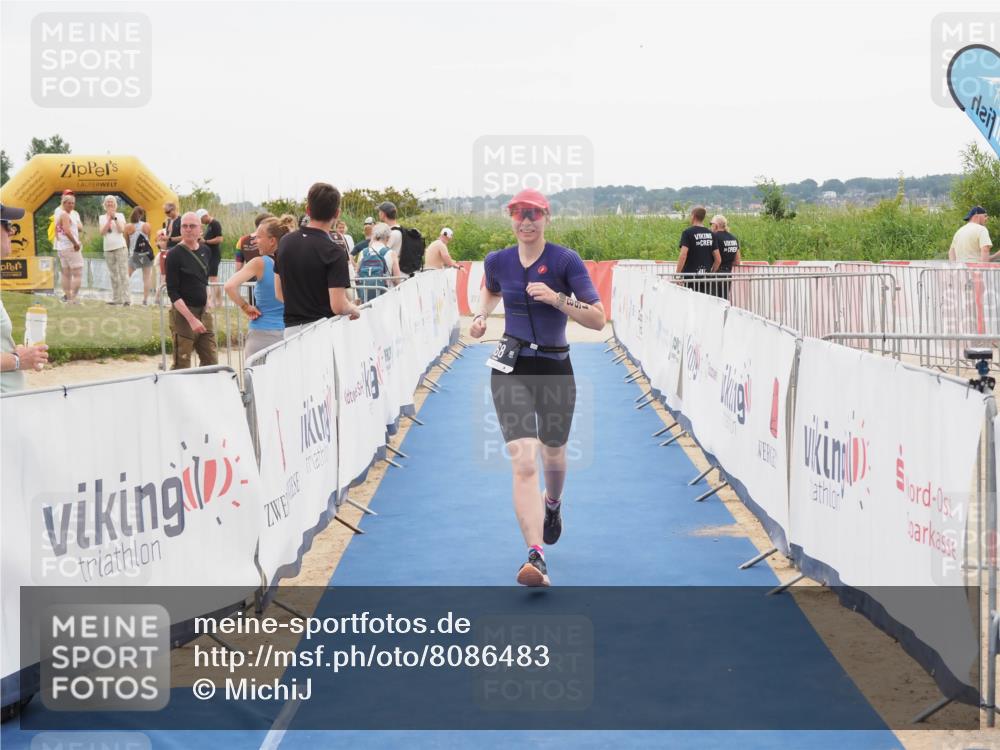 22.06.2025 - Viking Triathlon MichiJ http://msf.ph/oto/8086483 22.06.2025 16:16:27 Ziel 168 meine-sportfotos.de