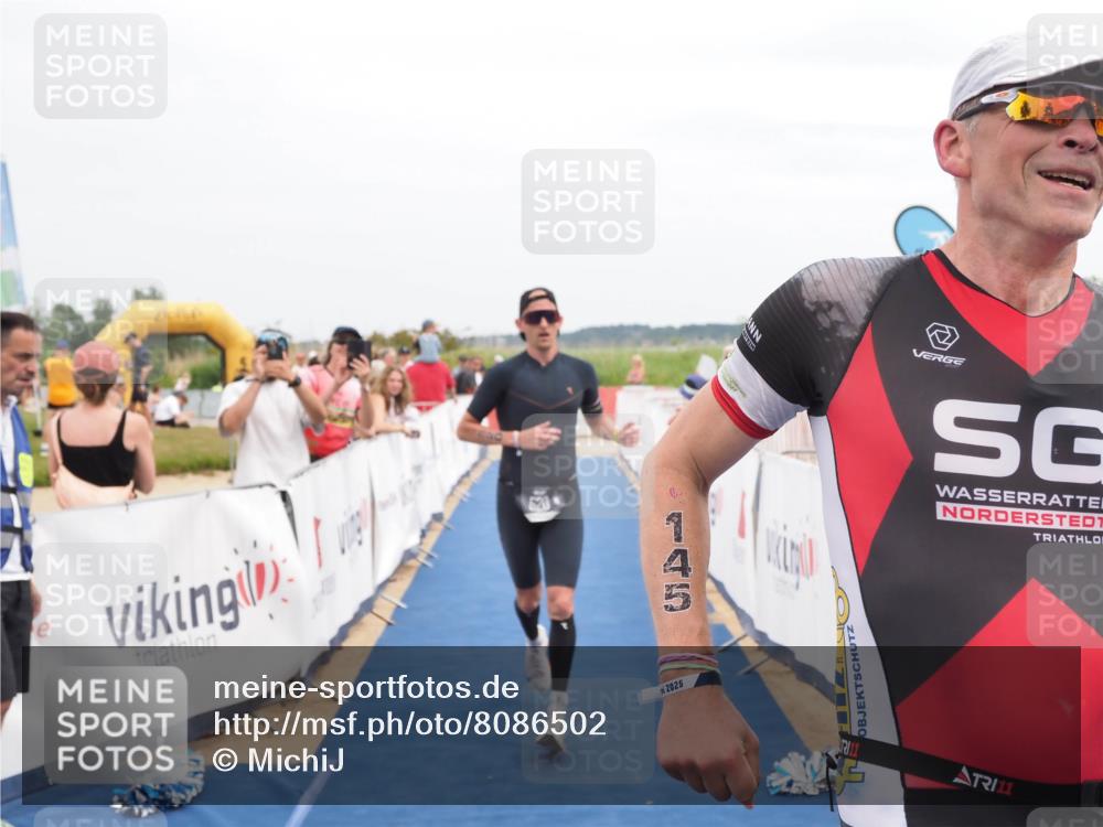 22.06.2025 - Viking Triathlon MichiJ http://msf.ph/oto/8086502 22.06.2025 14:48:06 Ziel 145, 520 meine-sportfotos.de