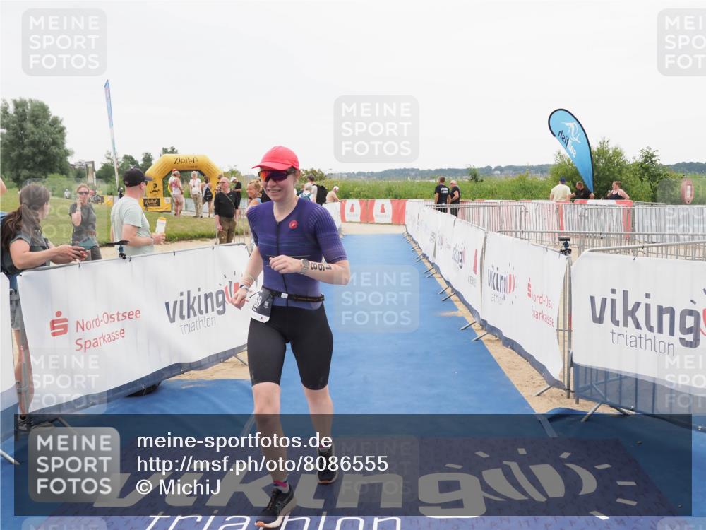22.06.2025 - Viking Triathlon MichiJ http://msf.ph/oto/8086555 22.06.2025 16:16:28 Ziel 168 meine-sportfotos.de