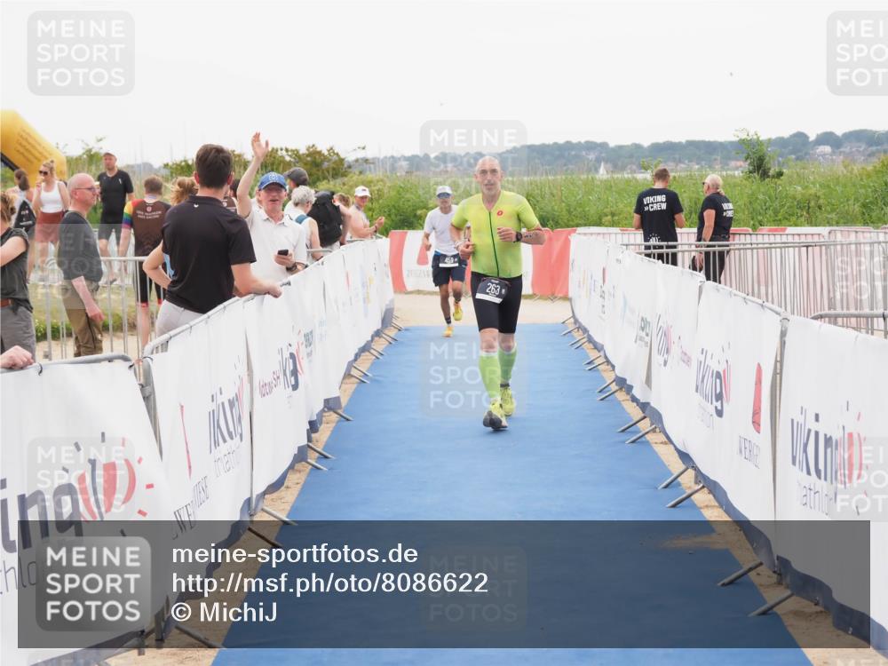 22.06.2025 - Viking Triathlon MichiJ http://msf.ph/oto/8086622 22.06.2025 16:16:50 Ziel 263, 459 meine-sportfotos.de