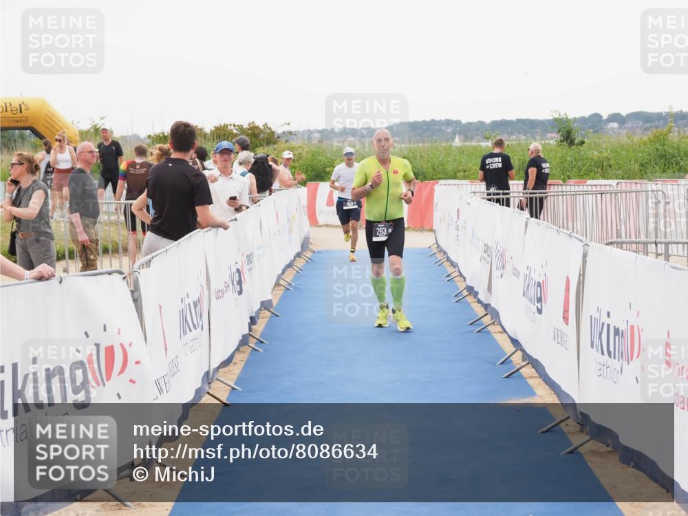 22.06.2025 - Viking Triathlon MichiJ http://msf.ph/oto/8086634 22.06.2025 16:16:50 Ziel 263, 459 meine-sportfotos.de