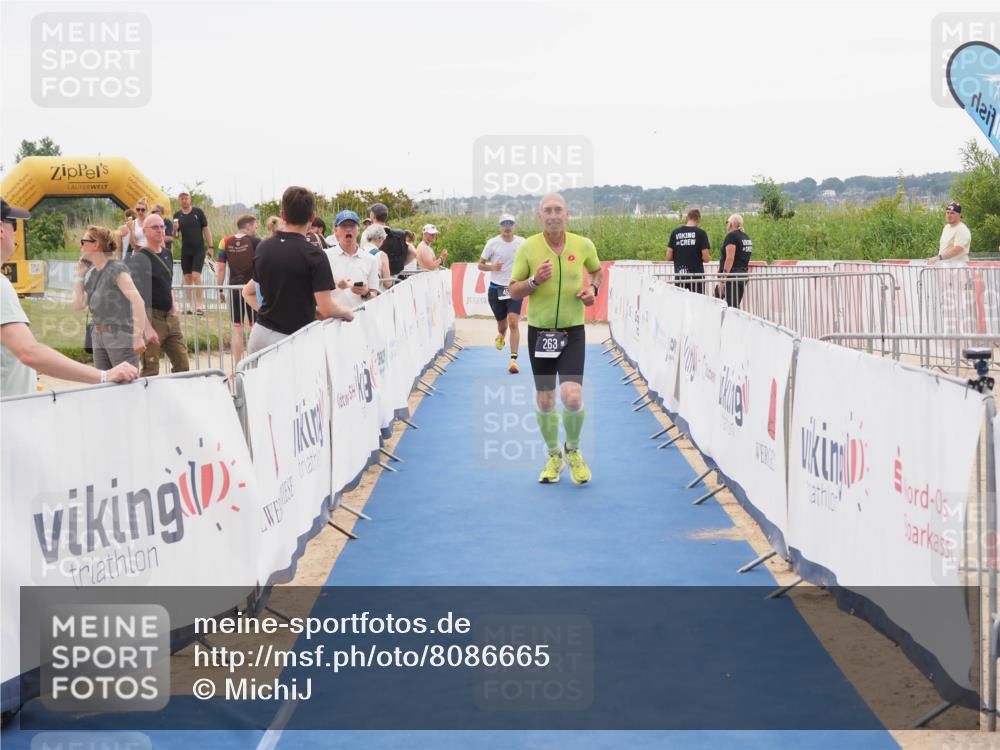 22.06.2025 - Viking Triathlon MichiJ http://msf.ph/oto/8086665 22.06.2025 16:16:50 Ziel 263, 459 meine-sportfotos.de