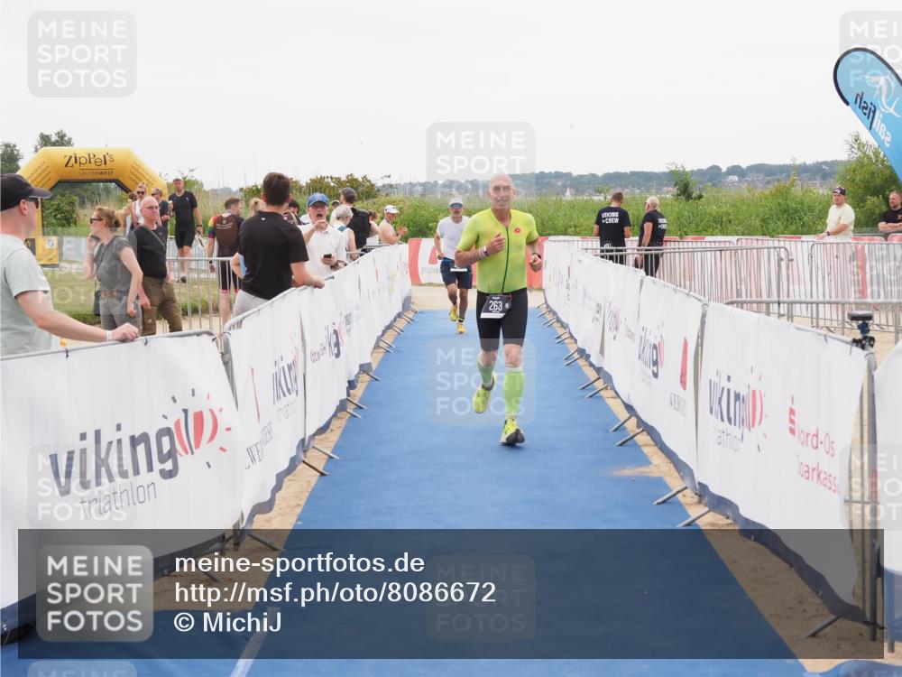 22.06.2025 - Viking Triathlon MichiJ http://msf.ph/oto/8086672 22.06.2025 16:16:51 Ziel 263, 459 meine-sportfotos.de