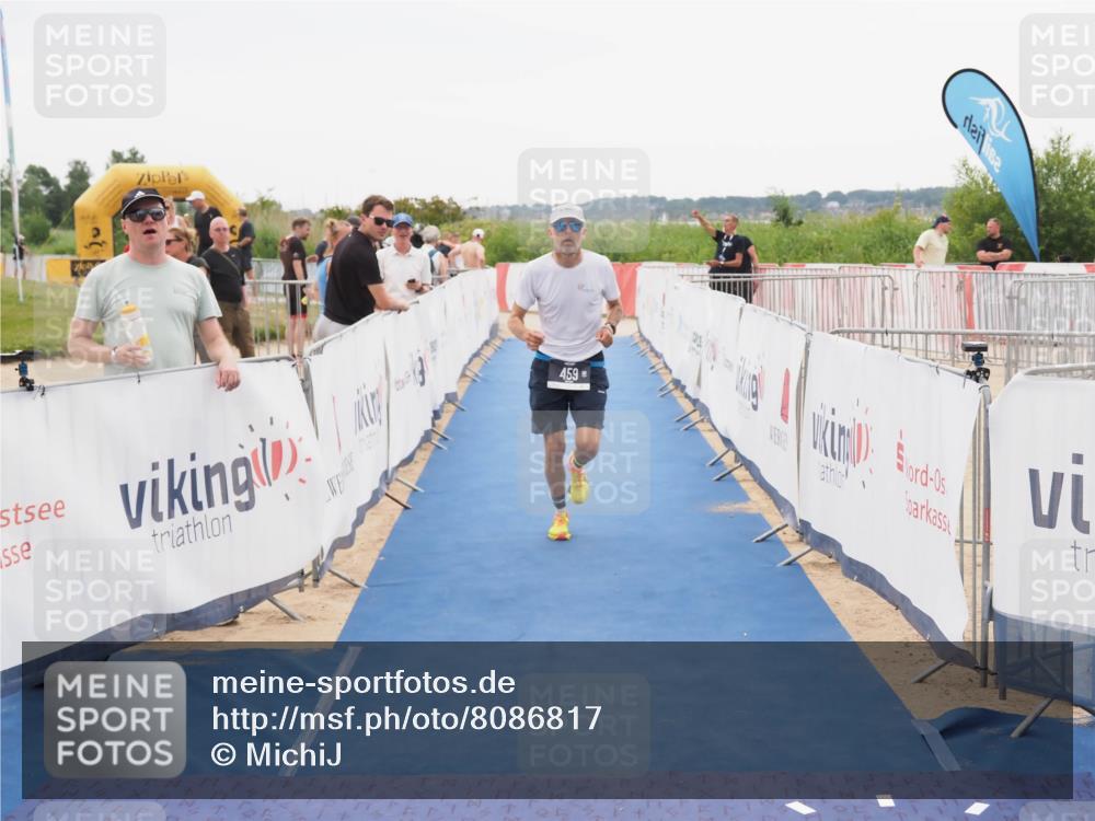 22.06.2025 - Viking Triathlon MichiJ http://msf.ph/oto/8086817 22.06.2025 16:16:54 Ziel 263, 459 meine-sportfotos.de