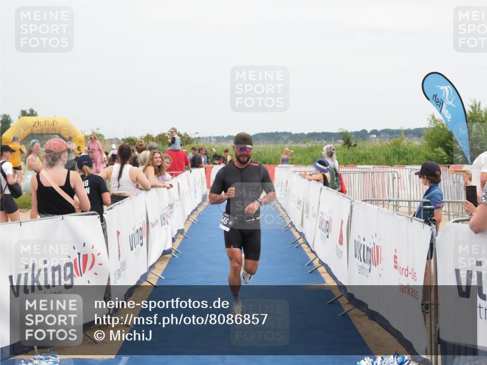 22.06.2025 - Viking Triathlon MichiJ http://msf.ph/oto/8086857 22.06.2025 14:48:44 Ziel 546 meine-sportfotos.de