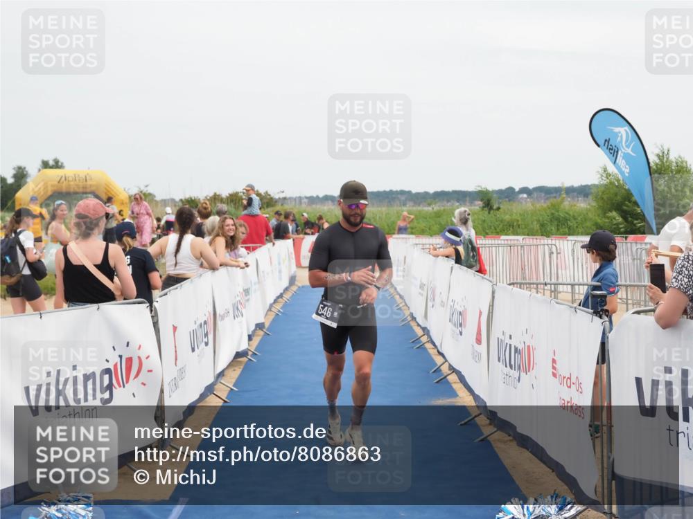 22.06.2025 - Viking Triathlon MichiJ http://msf.ph/oto/8086863 22.06.2025 14:48:44 Ziel 546 meine-sportfotos.de