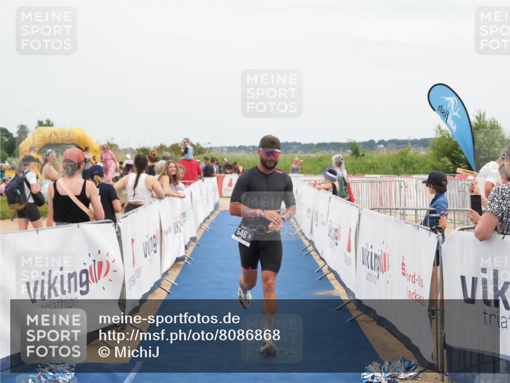 22.06.2025 - Viking Triathlon MichiJ http://msf.ph/oto/8086868 22.06.2025 14:48:45 Ziel 546 meine-sportfotos.de