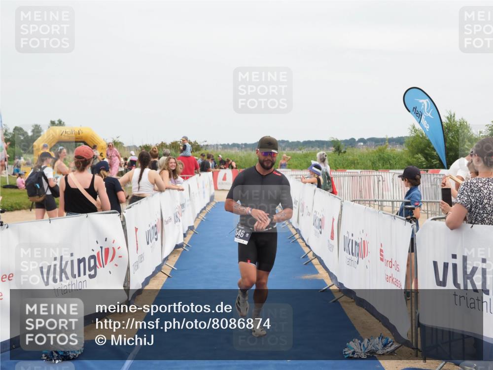 22.06.2025 - Viking Triathlon MichiJ http://msf.ph/oto/8086874 22.06.2025 14:48:45 Ziel 546 meine-sportfotos.de