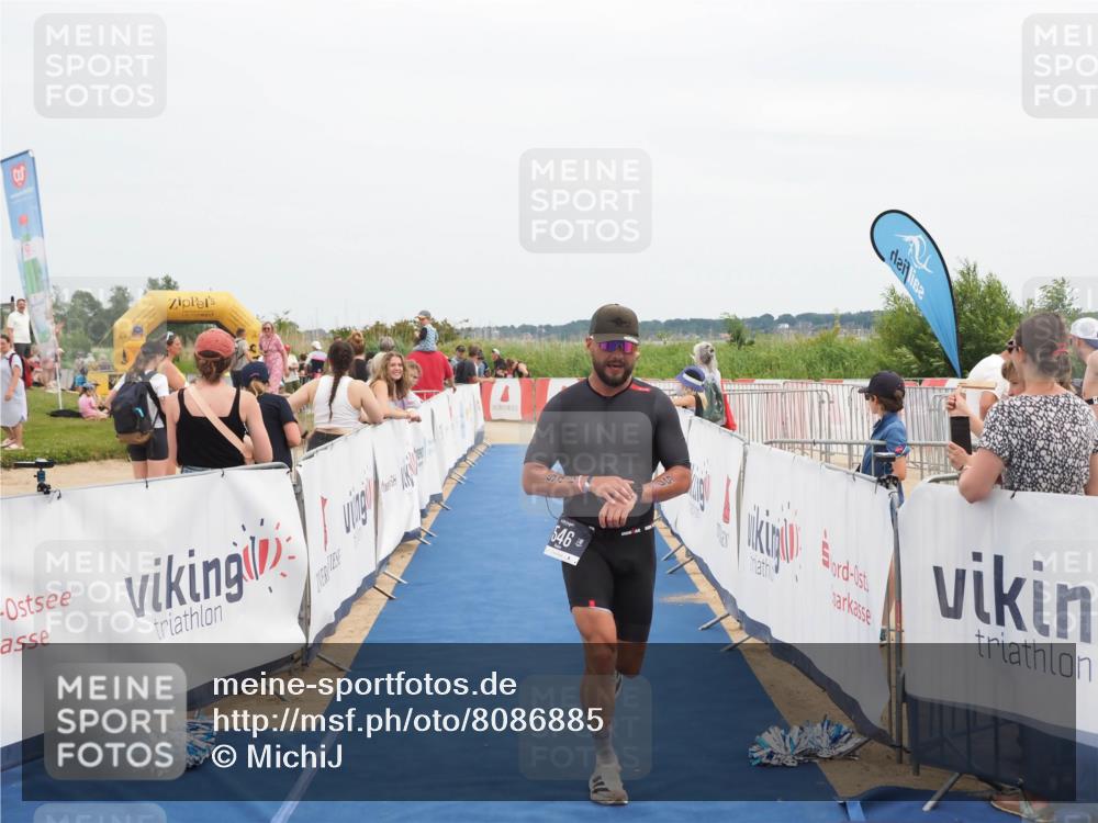 22.06.2025 - Viking Triathlon MichiJ http://msf.ph/oto/8086885 22.06.2025 14:48:45 Ziel 546 meine-sportfotos.de