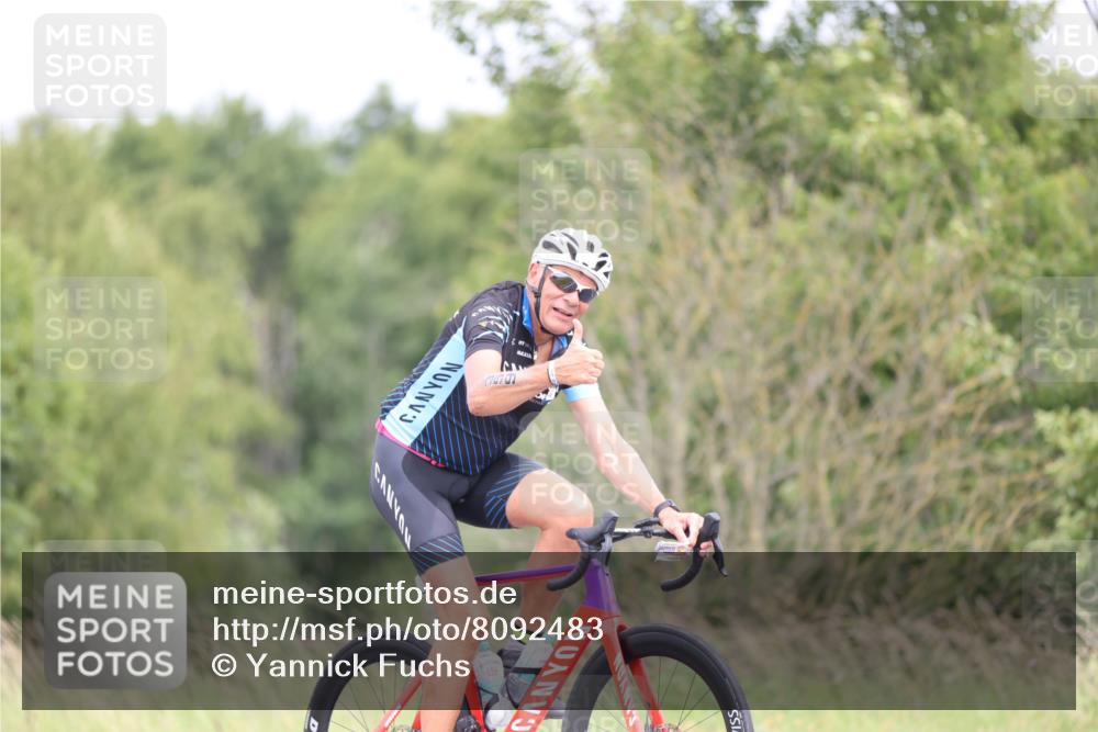 22.06.2025 - Viking Triathlon Yannick Fuchs http://msf.ph/oto/8092483 22.06.2025 13:35:06 Radfahren 201, 359 meine-sportfotos.de