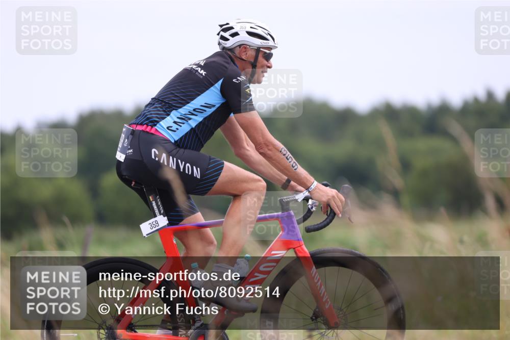 22.06.2025 - Viking Triathlon Yannick Fuchs http://msf.ph/oto/8092514 22.06.2025 13:35:08 Radfahren 201, 359 meine-sportfotos.de