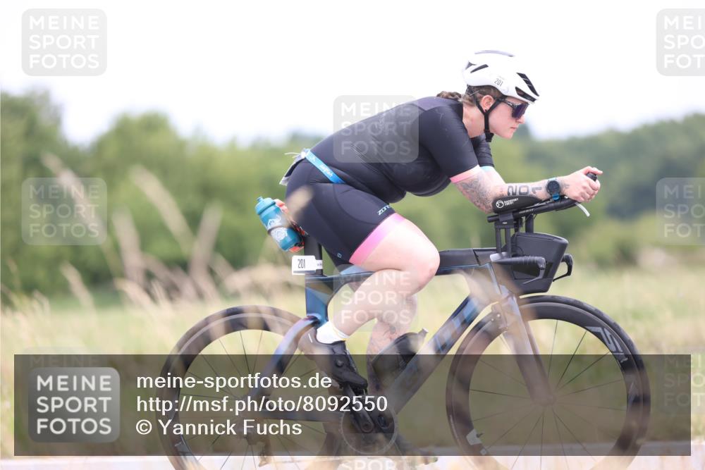 22.06.2025 - Viking Triathlon Yannick Fuchs http://msf.ph/oto/8092550 22.06.2025 13:35:11 Radfahren 201, 359 meine-sportfotos.de