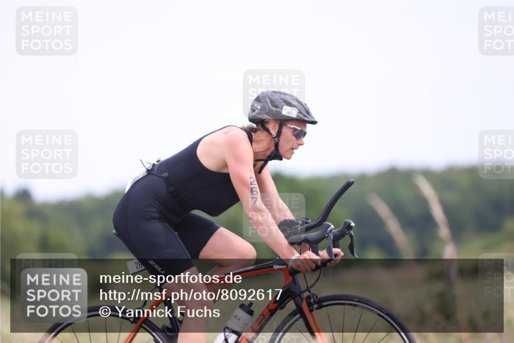 22.06.2025 - Viking Triathlon Yannick Fuchs http://msf.ph/oto/8092617 22.06.2025 13:35:34 Radfahren 257, 267 meine-sportfotos.de